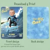 The Big One Birthday Invitation | Personalized Baby Surfing Photo Invite 3 The Big One – Personalized Baby Surfing Birthday Invitation – Custom Surf Theme Party Design – Delivered in 24h – Digital File