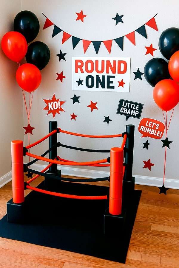 Photo Booth Boxing Ring