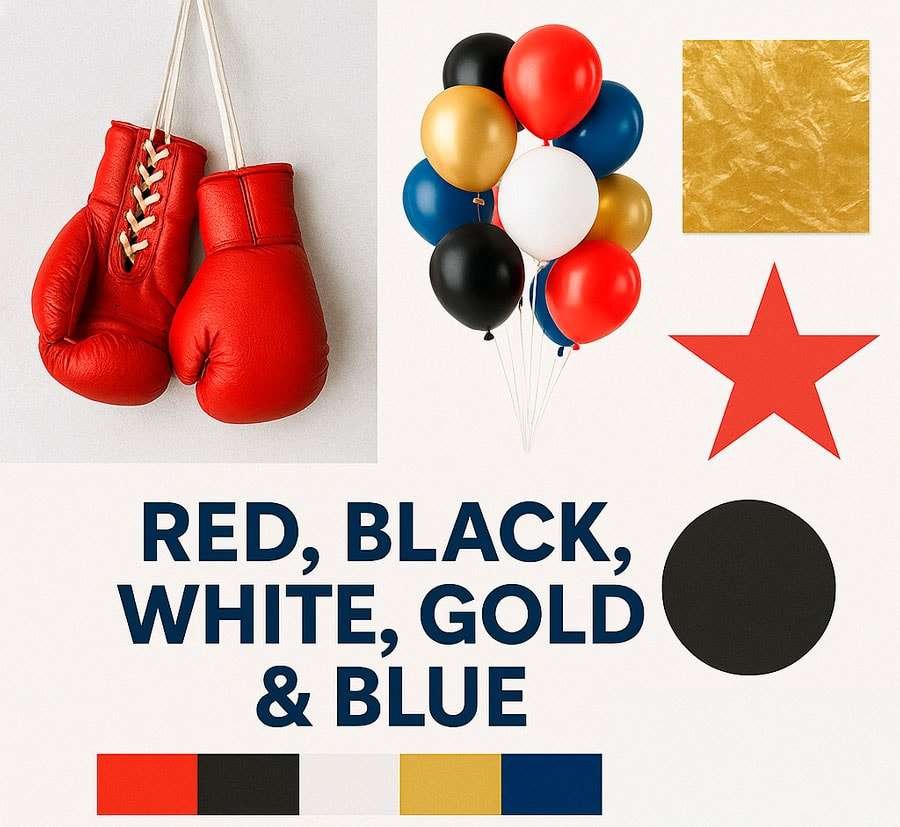 Boxing Party Decoration