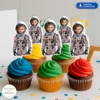 Personalized Astronaut Cupcake Toppers with Your Child’s Face – Custom Space Theme Party Decoration – Delivered in 24h – Digital File 3 Personalized Astronaut Cupcake Toppers with Your Child’s Face – Custom Space Theme Party Decoration – Delivered in 24h – Digital File