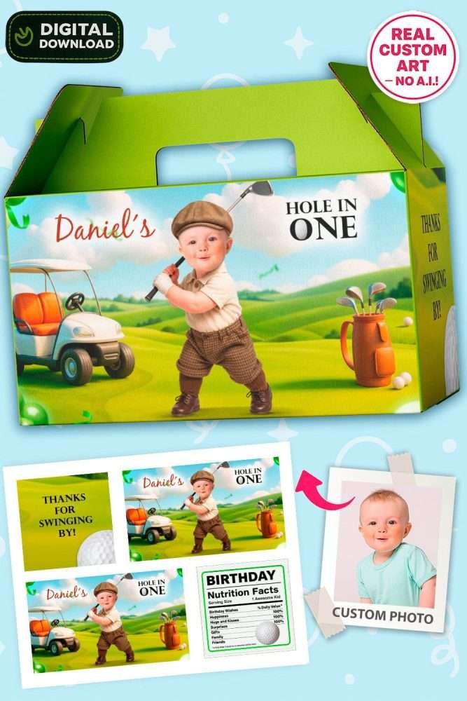 Personalized gable boxes ready to give