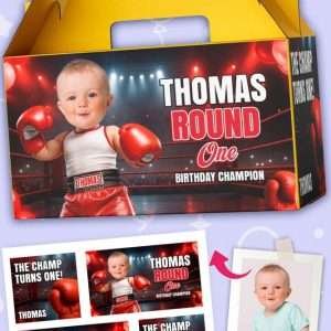 Baby Boxer Digital Sticker Set for Gable Boxes – Baby Boxer Theme Digital Sticker Set for Gable Boxes