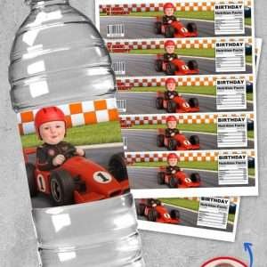 Growing up Two Fast Bottle Label Stickers for 16 oz Water Bottles