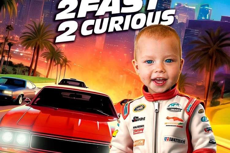 Two Fast Birthday Invitation