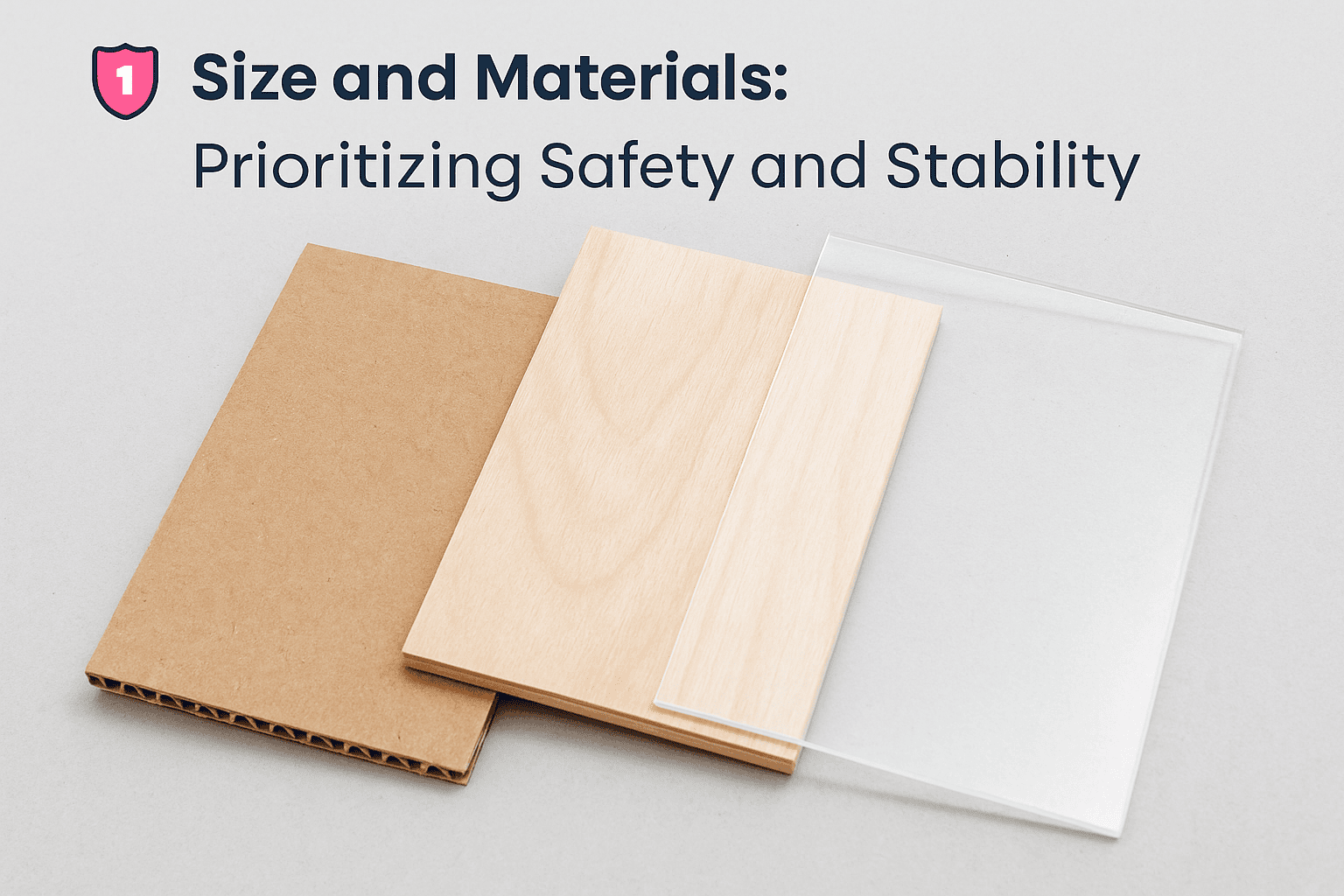 Material options for Doll Box