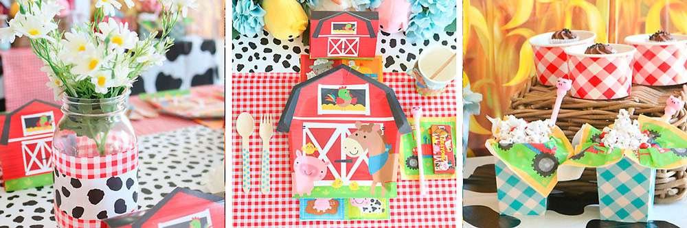 Best First and Second Birthday Party Ideas for Boys and Girls 151 Barnyard farm birthday party decoration ideas