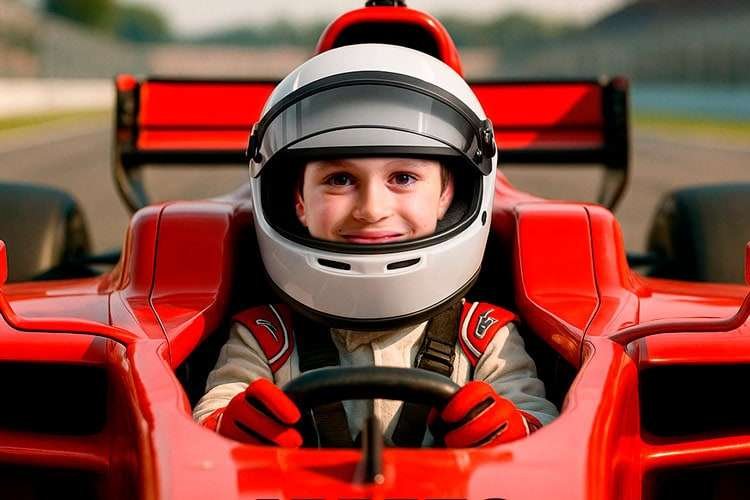 Grand Prix Birthday Invitation