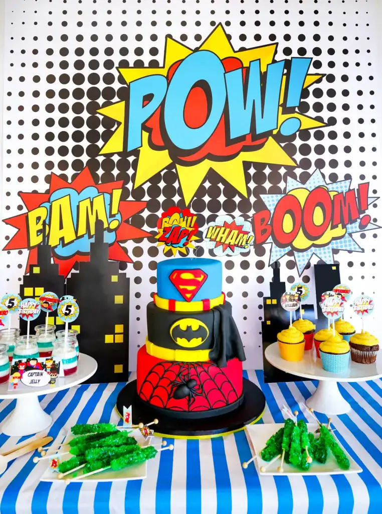 Best First and Second Birthday Party Ideas for Boys and Girls 118 personalized superhero birthday party decorations