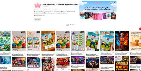 Alice Magic Party on Pinterest