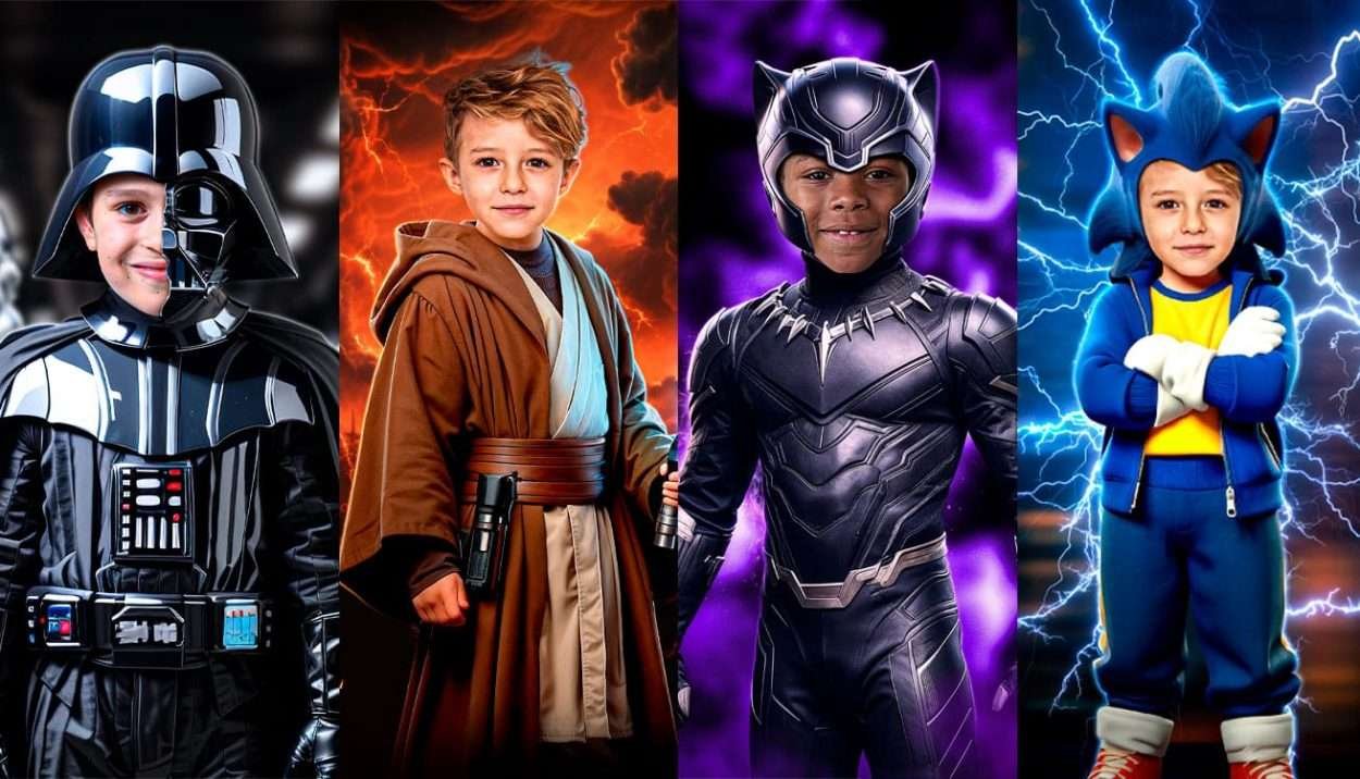 Natural proportions & skin tones