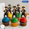 Personalized Pirate Cupcake Toppers – Birthday Party Decoration – Delivered in 24h – Digital File 3 Personalized Pirate Cupcake Toppers – Birthday Party Decoration – Delivered in 24h – Digital File