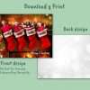 Personalized Family Christmas Stocking Photo Card – Custom Holiday Greeting – Delivered in 24h – Digital File 5 personalized family christmas stocking photo card4