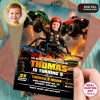 Personalized Monster Truck Driver Birthday Invitation – Epic Off-Road Racing Design – Delivered in 24h – Digital File 2 Personalized Monster Truck Driver Birthday Invitation – Epic Off-Road Racing Design – Delivered in 24h – Digital File