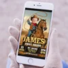First Rodeo Lasso Invitation | Cowboy Horse Photo Invite 5 Personalized First Rodeo Cowboy Birthday Invitation – Custom Western Photo Invitation – Delivered in 24h – Digital File