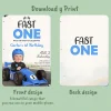 Fast One Birthday Invitation with Photo – Custom Racing Theme Design – Delivered in 24h – Digital File 3 Fast One Birthday Invitation with Photo – Custom Racing Theme Design – Delivered in 24h – Digital File