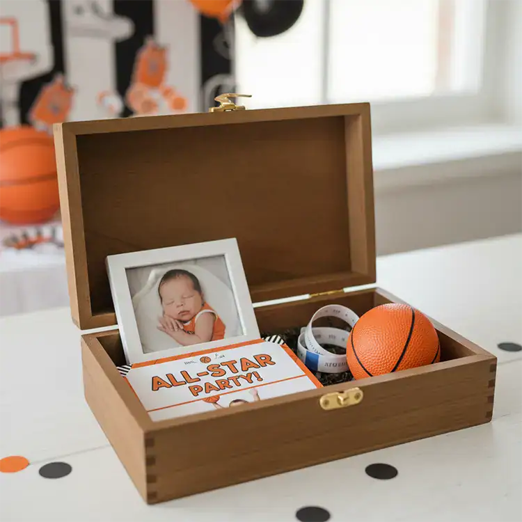 Photo invitations as keepsake example