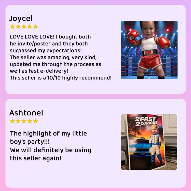 Turbo Racing Cars Birthday Photo Invitation – Custom High-Speed Invitation – Delivered in 24h – Digital File 4 Turbo Racing Cars Birthday Photo Invitation – Custom High-Speed Invitation – Delivered in 24h – Digital File - Image 4