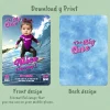 Personalized Baby Girl Surfing Birthday Invitation | The Big One First Birthday Photo Invite 4 Personalized Baby Girl Surfing Birthday Invitation – Custom The Big One Party Invitation – Delivered in 24h – Digital File
