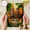 Personalized Wild One Twins & Siblings Birthday Invitation with Photo – Delivered in 24h – Digital File 2 Personalized Wild One Twins & Siblings Birthday Invitation with Photo – Delivered in 24h – Digital File