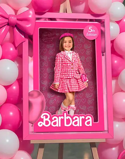 Magical Doll Box Birthday Invitations & Decor — Personalized with Your Child’s Photo