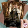 Royal King Birthday Invitation | Custom Photo Prince Gold & Blue Invite 5 Royal King Birthday Invitation – Personalized Adult Party Photo Invitation – Delivered in 24h – Digital File