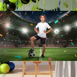 Sports birthday banners