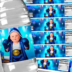 Sports bottle labels