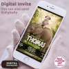 Jungle Wild One Invitation | Elephant Ride Photo Invite 6 Jungle Wild One Birthday Invitation – Custom Elephant Photo Invitation – 24h Delivery – Digital File