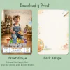 Art Party Invitation – Personalized Little Artist Birthday Photo Invitation – Delivered in 24h – Digital File 3 custom little artist birthday photo invitation kids