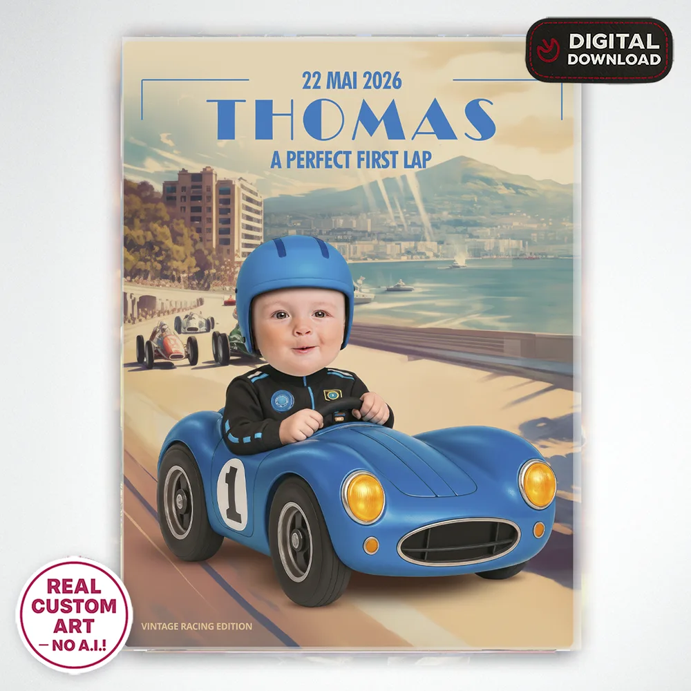 Vintage Racing Welcome Sign – Custom Racing Party Decor With Photo – Delivered in 24h – Digital File 3 Vintage Racing Welcome Sign – Custom Racing Party Decor With Photo – Delivered in 24h – Digital File (Copy)