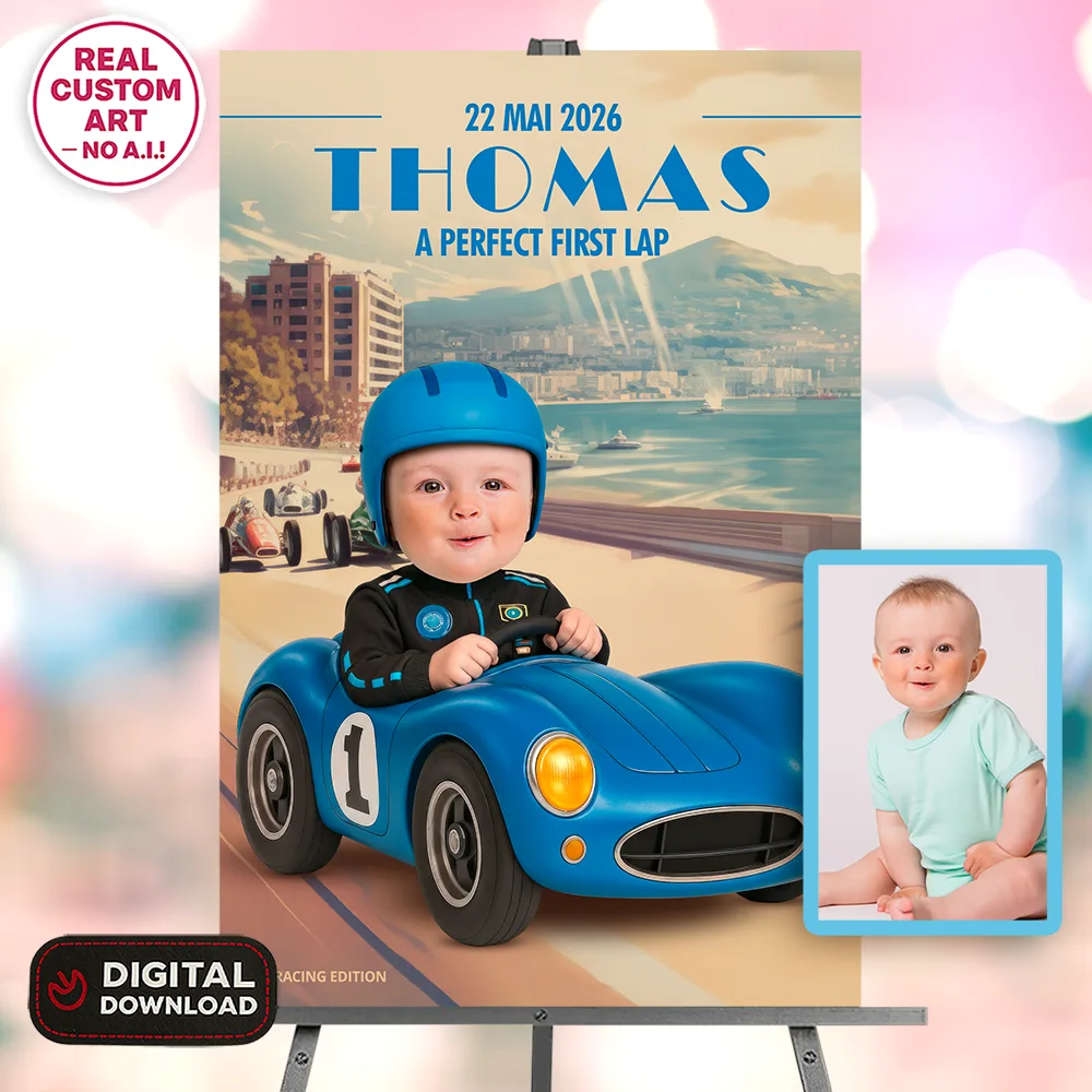 Vintage Racing Welcome Sign – Custom Racing Party Decor With Photo – Delivered in 24h – Digital File 4 Vintage Racing Welcome Sign – Custom Racing Party Decor With Photo – Delivered in 24h – Digital File (Copy)