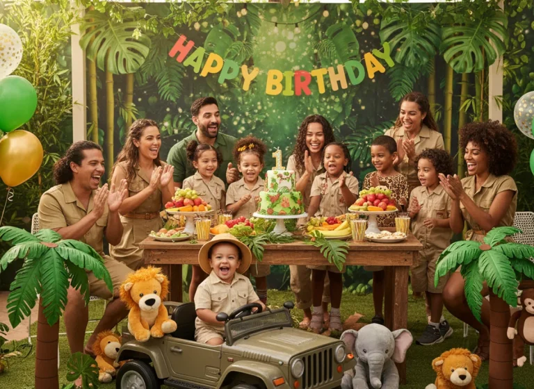 Jungle Birthday Party Ideas for Kids