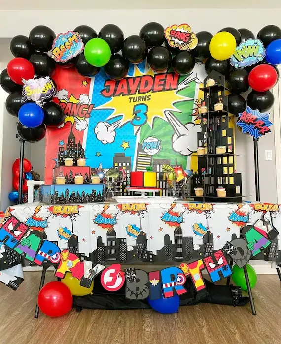 Superhero Birthday Party Ideas