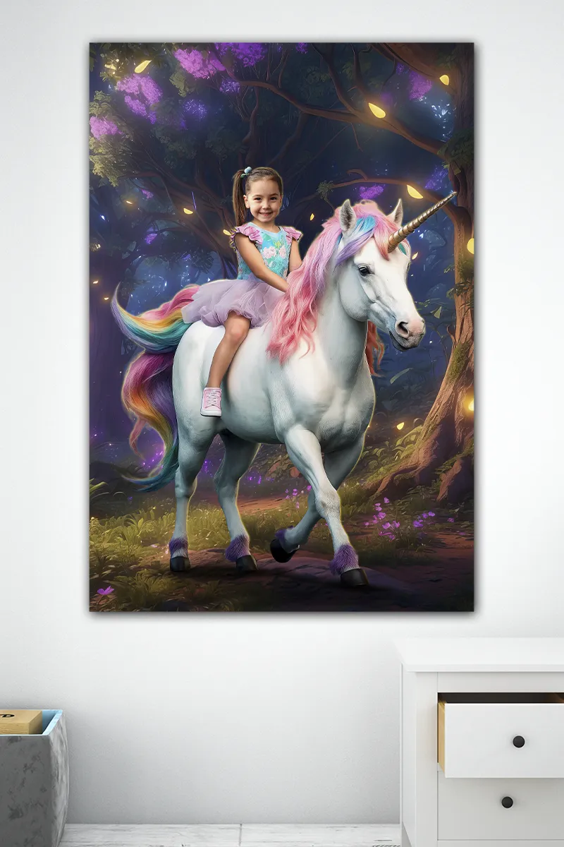 Personalized Unicorn Portrait for Kids – Custom Magical Fantasy Artwork – Delivered in 24h – Digital File 3 Personalized Unicorn Portrait for Kids – Custom Magical Fantasy Artwork – Delivered in 24h – Digital File - Image 3