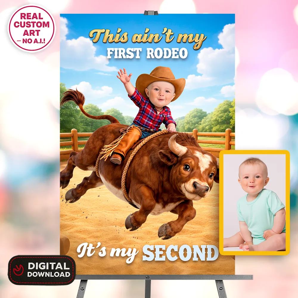 2nd Birthday Rodeo Welcome Sign – This Ain’t My First Rodeo Photo Welcome Sign – 2nd Birthday Rodeo Party Decoration – Delivered in 24h – Digital File 5 2nd Birthday Rodeo Welcome Sign – This Ain’t My First Rodeo Photo Welcome Sign – 2nd Birthday Rodeo Party Decoration – Delivered in 24h – Digital File