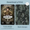 Military Birthday Invitation | Custom Army Soldier Photo Invite 6 Military Birthday Invitation – Custom Army Soldier Party Photo Invite – Delivered in 24h – Digital File