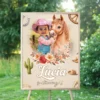 First Rodeo Welcome Sign for Girls | Pink Cowgirl & Horse 6 First Rodeo Pink Birthday Welcome Sign – Custom Cowgirl Party Decoration With Photo – Delivered in 24h – Digital File