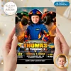 Printable Monster Truck Racing Invitation | Personalized Obstacle Course Photo Invite 3 Monster Truck Racing Party Invitation – Personalized Off-Road Birthday Photo Invitation – Delivered in 24h – Digital File