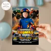 Printable Monster Truck Racing Invitation | Personalized Obstacle Course Photo Invite 6 Monster Truck Racing Party Invitation – Personalized Off-Road Birthday Photo Invitation – Delivered in 24h – Digital File