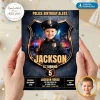 Police Birthday Invitation – Custom Police Officer Party Photo Invitation – Delivered in 24h – Digital File 3 Police Birthday Invitation – Custom Police Officer Party Photo Invitation – Delivered in 24h – Digital File