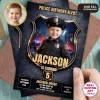 Police Birthday Invitation – Custom Police Officer Party Photo Invitation – Delivered in 24h – Digital File 2 Police Birthday Invitation – Custom Police Officer Party Photo Invitation – Delivered in 24h – Digital File