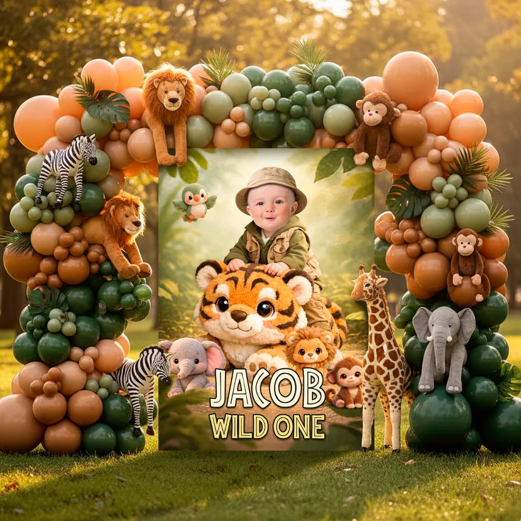 Baby Wild One Welcome Sign – Personalized Wild One Party Decor With Photo (24h Delivery) – Digital Download 2 Baby Wild One Welcome Sign – Personalized Wild One Party Decor With Photo (24h Delivery) – Digital Download