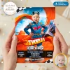 Custom Race Car Photo Invitation | Personalized Racing Party Invite 3 Race Car Photo Invitation – Custom Wheel and Racing Birthday Party Invitation – Delivered in 24h – Digital File
