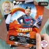 Custom Race Car Photo Invitation | Personalized Racing Party Invite 2 Custom Race Car Photo Invitation Boy Girl Driver