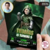 Doctor Doom Birthday Invitation | Personalized Doctor Doom Photo Invite 2 Doctor Doom Birthday Invitation | Personalized Doctor Doom Photo Invite