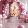 Baby Fairy Birthday Welcome Sign | Fairy First Party Decor With Photo 4 Baby Fairy Birthday Welcome Sign | Fairy First Party Decor With Photo