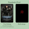 Chaos Space Marines Birthday Invite | Chaos Space Marines Photo Invitation 3 Chaos Space Marines Birthday Invite | Chaos Space Marines Photo Invitation