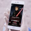 Darth Vader Birthday Invitation | Red Lightsaber Photo Invite 5 Darth Vader Birthday Invitation | Star Wars Birthday Invite