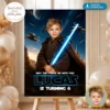 Custom Jedi Welcome Sign | Star Wars Birthday Party Poster 4 Custom Jedi Welcome Sign | Star Wars Birthday Party Poster