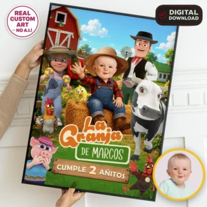 La Granja de Zenón Welcome Sign | La Granja de Zenón Birthhday Poster
